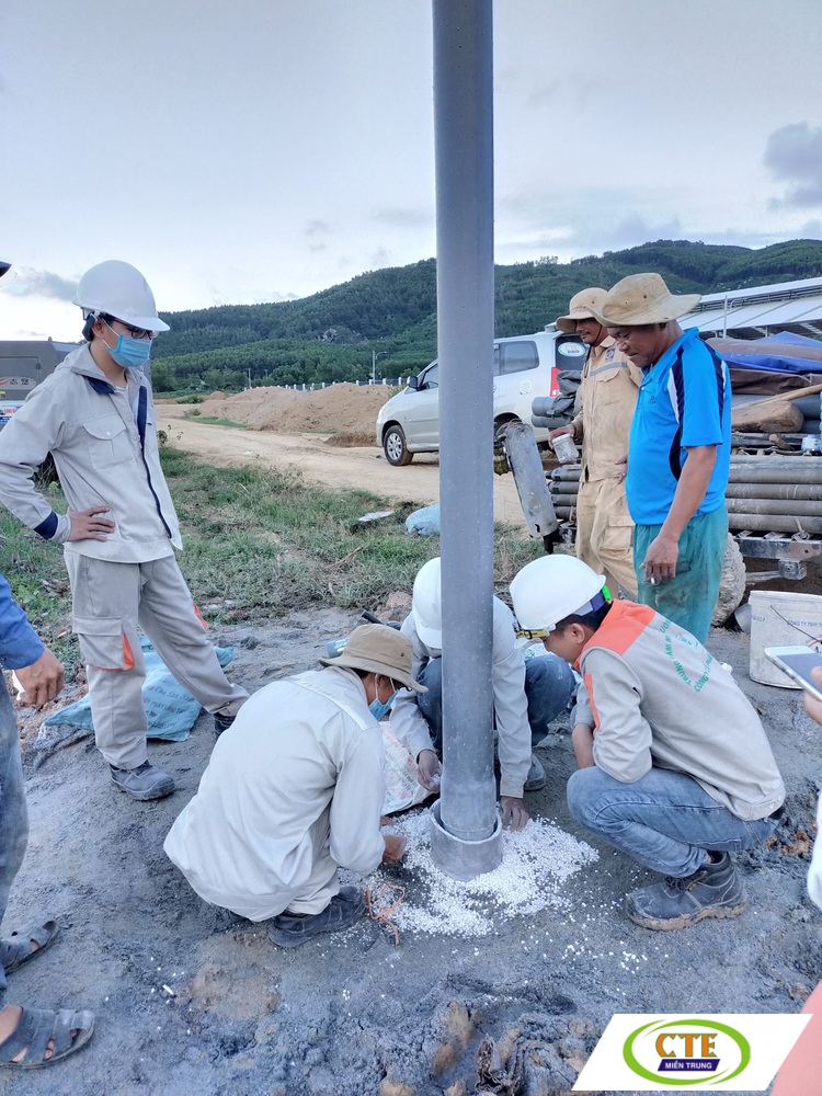 Thi công khoan và lắp đặt giếng ngầm Dự án Trang trại Bò sữa Vinamilk Quảng Ngãi 2020