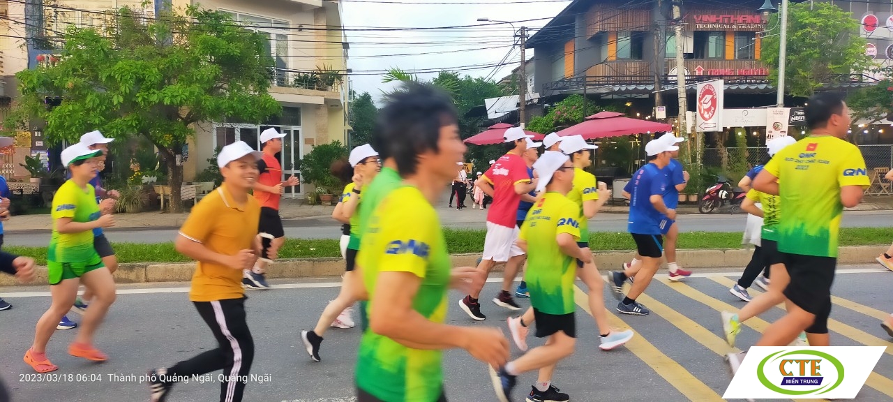 CTE tham gia Lễ phát động "Ngày chạy Olympic vì sức khoẻ toàn dân 2023"