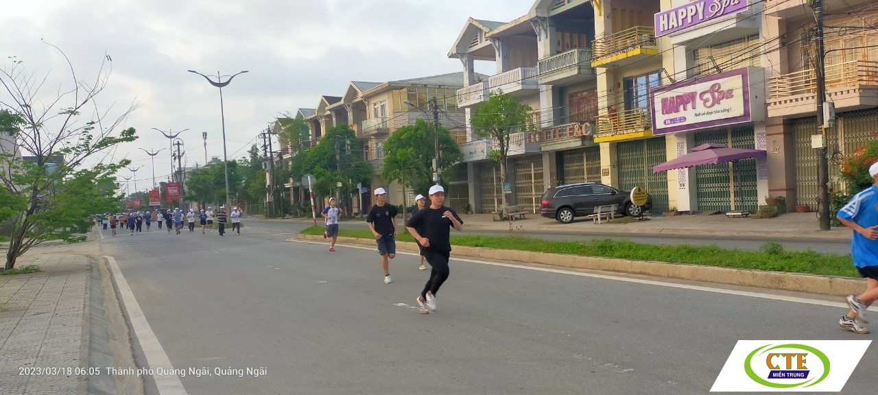 CTE tham gia Lễ phát động "Ngày chạy Olympic vì sức khoẻ toàn dân 2023"